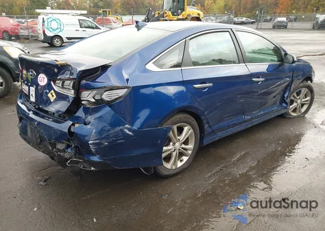 2019 Hyundai Sonata Sel z USA, uszkodzony, nr VIN 5NPE34AF3KH784087